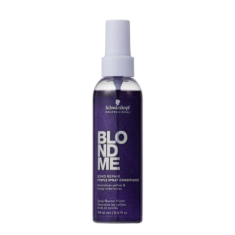 Schwarzkopf BlondMe Bond Repair Purple Spray Conditioner 150ml