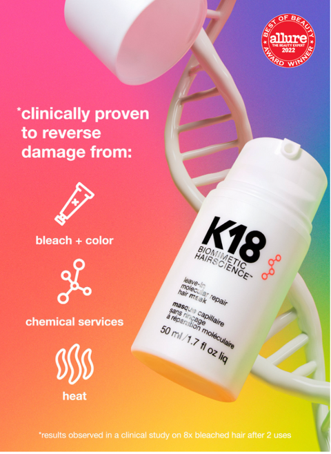 K18 leave-in molecular repair hair mask 50ml