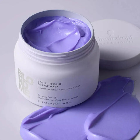 Schwarzkopf Blondme Bond Repair Purple Mask