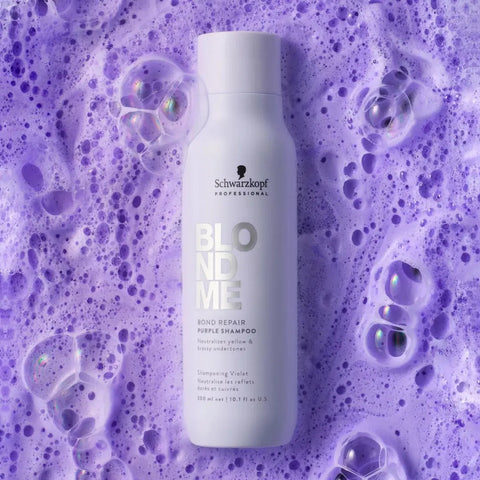 Schwarzkopf Blondme Bond Repair Purple Shampoo